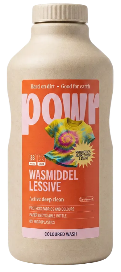 Powr Vloeibaar Wasmiddel Gekleurde Was