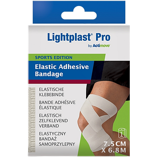 Actimove Elastic Adhesive Bandage Wit 7.5cm x 6.8m 1ST Actimove Elastic Adhesive Bandage Wit 7.5cm x 6.8m 1ST