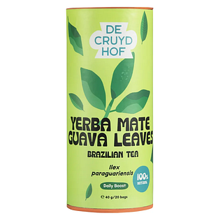 Cruydhof Thee Yerba Mate Guava Leaves 20ST Cruydhof Thee Yerba Mate Guava Leaves 20ST