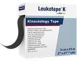 Actimove Kinesiology Tape Zwart 5cm x 25m 1ST