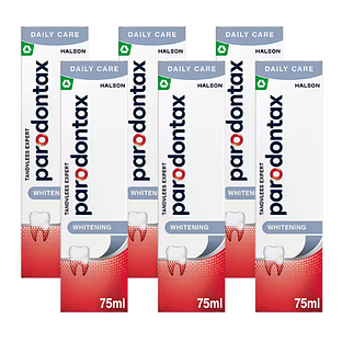 Parodontax Whitening Tandpasta Multiverpakking 6x75ML
