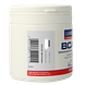 Lamberts BCAA Complex Capsules 180CP Rechter zijkant BCAA pot met barcode en aanvullende productinformatie
