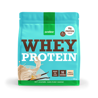 Purasana Whey Protein Powder Vanilla 400GR