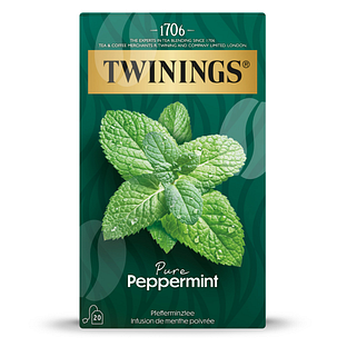 Twinings Pure Peppermint Thee 20ZK