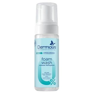 Dermolin Hydra Hypoallergenic Foam Wash 180ML