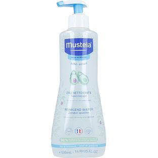 Mustela Bébé No-Rinse Cleansing Water 500ML Mustela Bébé No-Rinse Cleansing Water 500ML