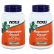 NOW Magnesium Citraat 200mg DUO Tabletten 2x100TB