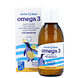 Arctic Blue Visolie Kids DHA en EPA met vitamine D3 -High dose 150ML Verpakking met flesje ernaast Arctic Blue Visolie Kids DHA en EPA met vitamine D3 -High dose 150ML Verpakking met flesje ernaast