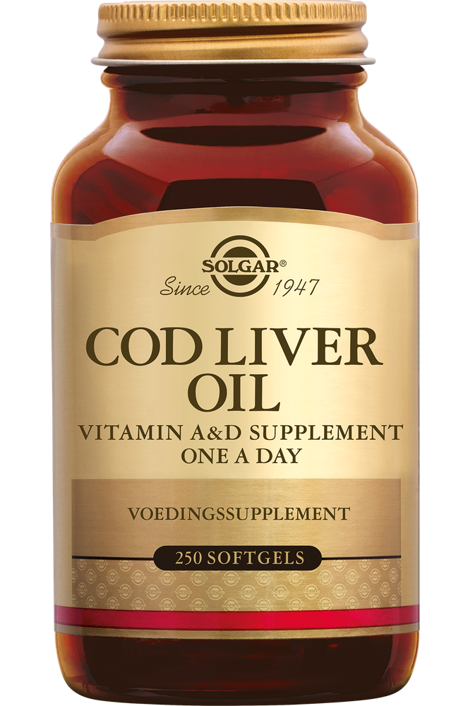 Solgar Cod Liver Oil (Levertraan) Softgels 250SG