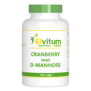 Elvitum Cranberry + D'Mannose Vegicaps 150CP