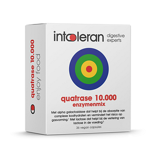 Intoleran Quatrase 10.000 Enzymenmix Capsules 36CP