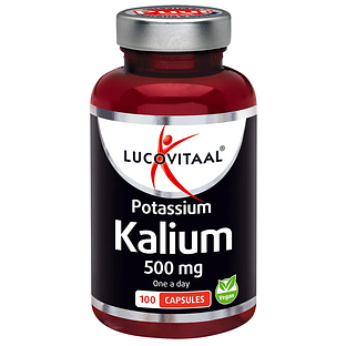 Lucovitaal Potassium Kalium 500mg Capsules 100CP