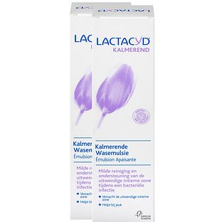 Lactacyd Kalmerende Wasemulsie Multiverpakking 2x250ML Lactacyd Kalmerende Wasemulsie Multiverpakking 2x250ML