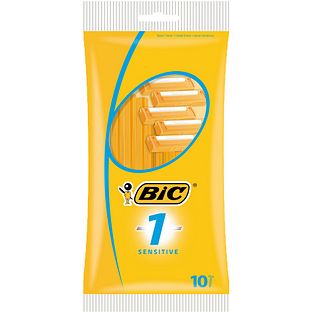 Bic 1 Sensitive Wegwerpscheermesjes 10ST