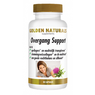 Golden Naturals Overgang Support Capsules 30VCP