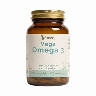 Laveen Vega Omega 3 Softgels - DHA uit microalgen 60SG