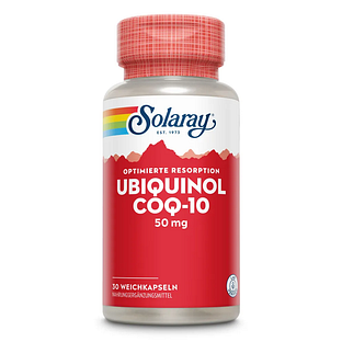 Solaray Ubiquinol COQ-10 50mg Capsules 30CP