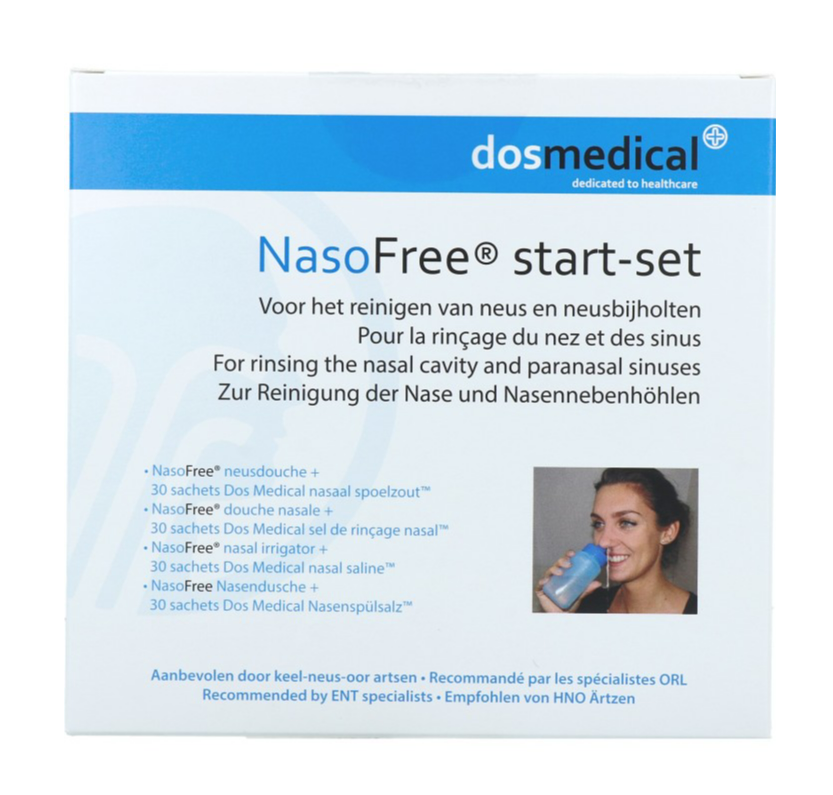 Dos Medical NasoFree Spoelzout Startset afbeelding