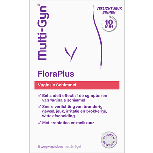Multi-Gyn FloraPlus Vaginale Schimmel Gel 5ST Multi-Gyn FloraPlus Vaginale Schimmel Gel 5ST