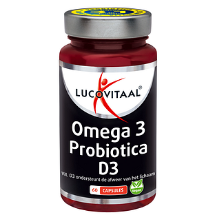 Lucovitaal Omega, 3 Biotica &  D3 Capsules 60CP