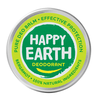 Happy Earth 100% Natural Deo Balm Bergamot 45GR