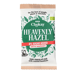 Chokay Heavenly Hazel Dark Chocolate Bar 70GR