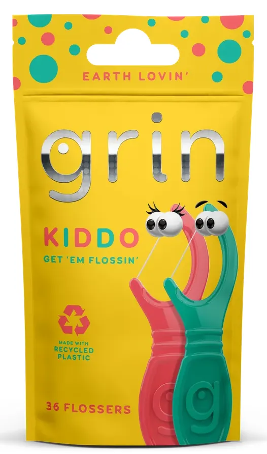 Grin Kiddo Floss Picks 36ST