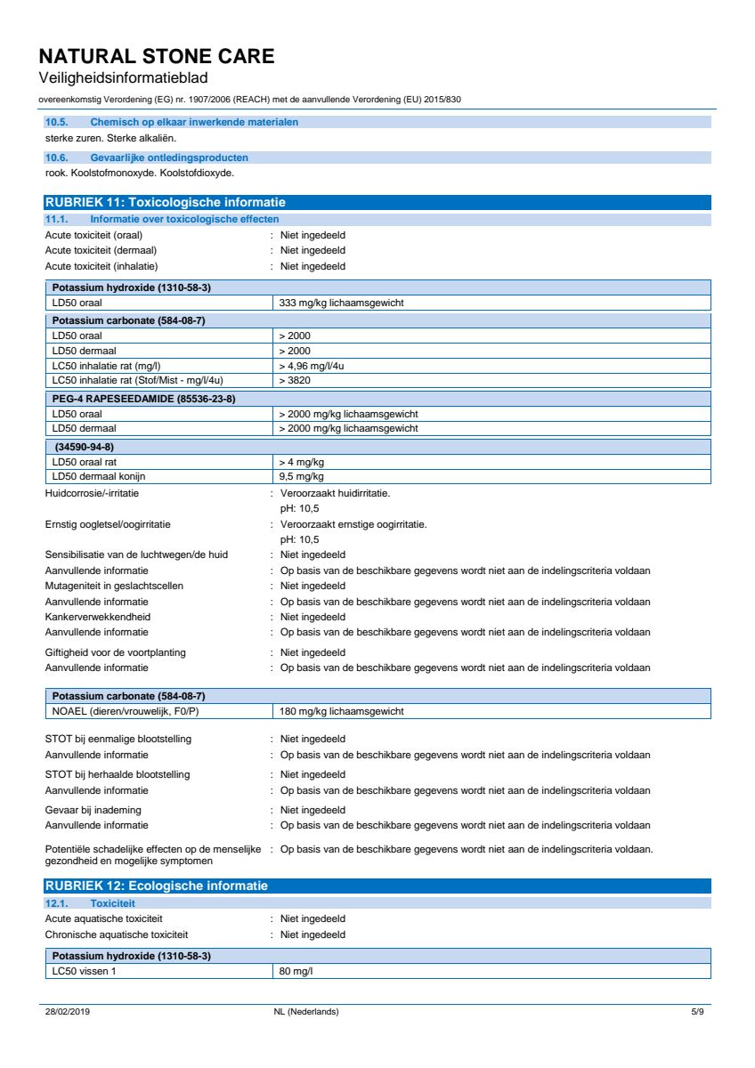 Natural Stone Care Natuursteen Reiniger afbeelding van document #5, info_folder