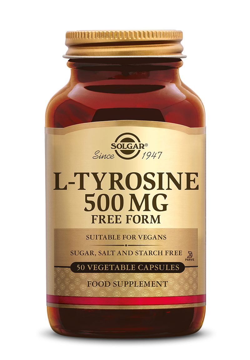 Solgar L-Tyrosine 500 mg Capsules
