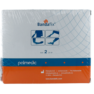 Bandafix Elastisch Netverband Katoen Bovenarm/Elleboog/Onderbeen/Voet (25m) 1ST