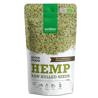 Purasana Vegan Hemp Hulled Raw Seeds 200GR