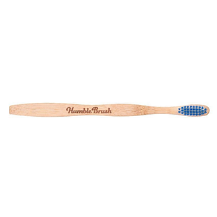 The Humble Co. Tandenborstel Bamboe Blauw 1ST