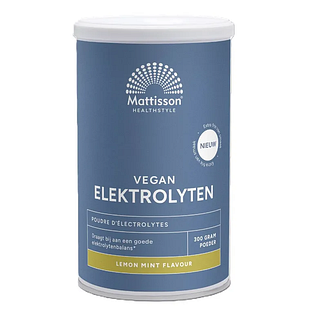 Mattisson HealthStyle Elektrolyten Poeder Lemon-Mint 300GR
