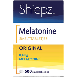 Shiepz Melatonine Original Smelttabletjes 500TB