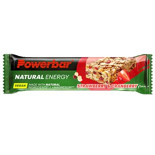 Powerbar Natural Energy Cereal Bar Strawberry en Cranberry 40GR