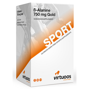 Virtuoos Beta Alanine 750mg Gold Capsules 90CP