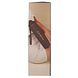 Cabau Bloom Bottle Stainless Steel Chocolate 1ST Zijkant 2 verpakking