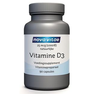 Nova Vitae Vitamine D3 1000IU Capsules 90CP Nova Vitae Vitamine D3 1000IU Capsules 90CP