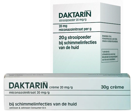 Daktarin 20mg Miconazol Crème (30GR) en Strooipoeder afbeelding