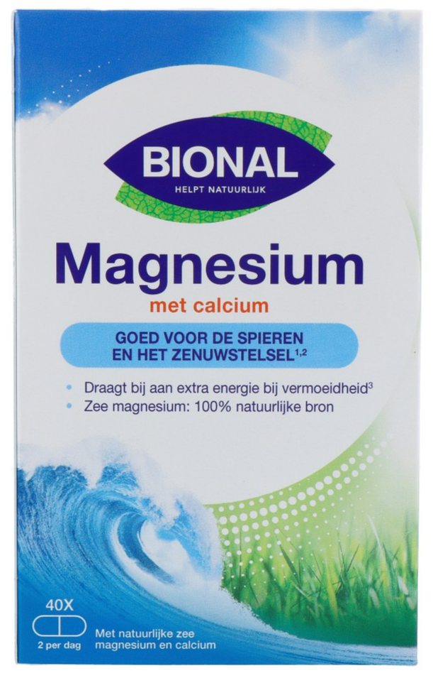 Bional Magnesium Met Calcium Capsules afbeelding