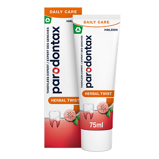 Parodontax Herbal Twist Tandpasta - tegen bloedend tandvlees 75ML
