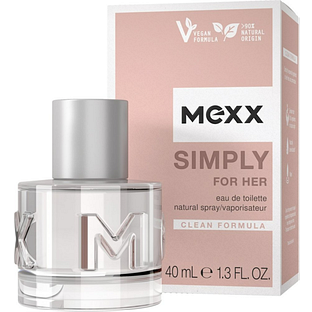 Mexx Simply For Her Clean Formula Eau de Toilette 40ML