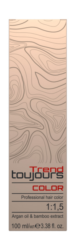 Toujours Trend Color 4.7 Ebony (100ml) | Permanente Haarverf