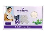 Warmies Warmte Shawl Sherpa Beige 1ST