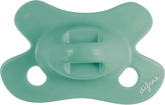 Difrax Fopspeen Natural Newborn Uni Sage afbeelding