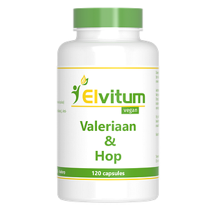 Elvitum Valeriaan & Hop Capsules 120CP Elvitum Valeriaan & Hop Capsules 120CP
