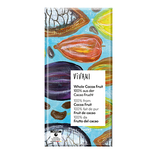 Vivani Whole Cocoa Fruit Chocolade 80GR