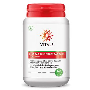 Vitals Elke Dag Basis Tabletten 60TB Vitals Elke Dag Basis Tabletten 60TB