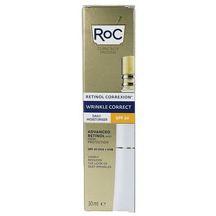 RoC Retinol Correxion Wrinkle Correct Daily Moisturiser SPF30 30ML RoC Retinol Correxion Wrinkle Correct Daily Moisturiser SPF30 30ML