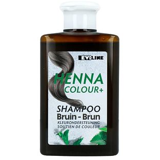 Evi Line Henna Colour+ Shampoo Bruin 300ML